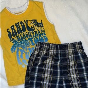 Garanimals Tank Top and Shorts Outfit